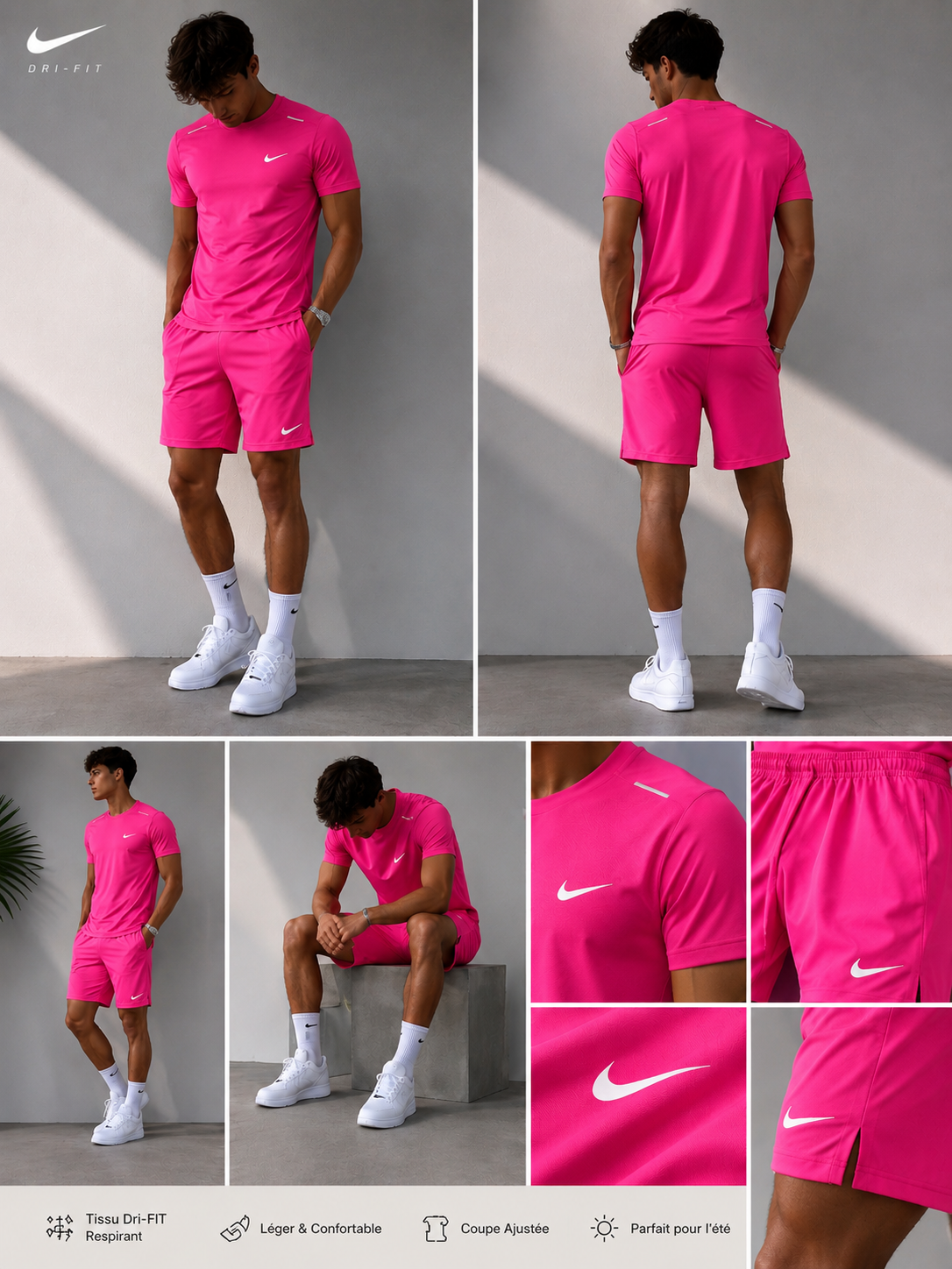 Ensemble Nike Dri-FIT Rose